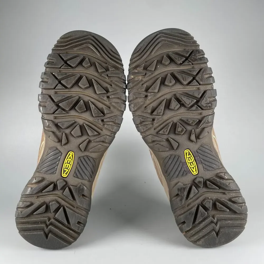 Keen Targhee IV Women's 9/9.5 Brown Leather Low Waterproof Outdoor Hiking Boots